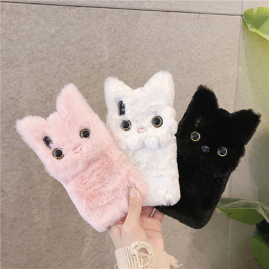 Plush cat Phone Case