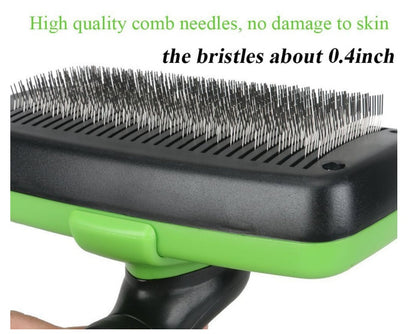 Pet Self Cleaning Slicker Brush