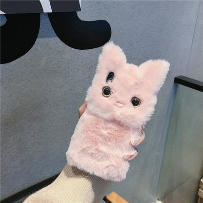 Plush cat Phone Case