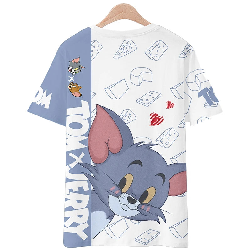 Tom Cat And Jerry Mouse T-Shirt